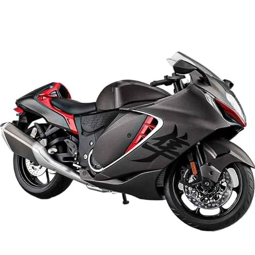 Suzuki Hayabusa GSX-1300R modèle de moto miniature en métal le cadeau idéal pour motard échelle 1:9