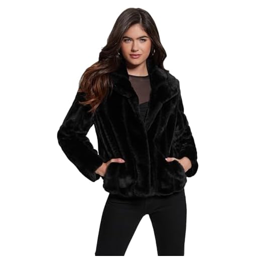 CAPISPALLA E GIACCHE Donna GUESS W0BL0N WDCH0 JBLK