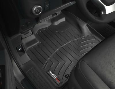 2006-2013 Honda Ridgeline Black WeatherTech Floor Liner (Full Set)