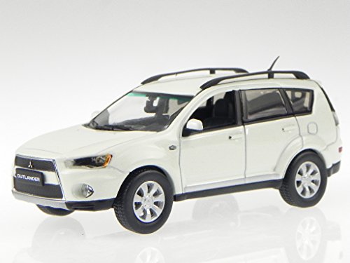 Preisvergleich Produktbild Mitsubishi New Outlander 2011 solidweiss Modellauto 29333 Vitesse 1:43