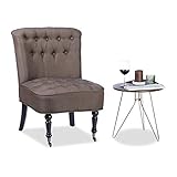cocktailsessel 50er neu beziehen Bequem: Extra weich gepolsterter Relaxsessel - Angenehm geschwungene Rückenlehne zum Entspannen
