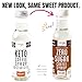 Wholesome Yum Zero Sugar Coffee Syrup (Keto Coffee Syrup) - Sugar Free Hazelnut With Monk Fruit & Allulose - Natural Sweetener & Flavor For Hot & Cold Drinks - Low Carb, Gluten Free (12 fl oz)