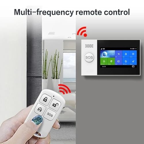 Télécommande sans fil 433 MHz pour sécurité maison et garage