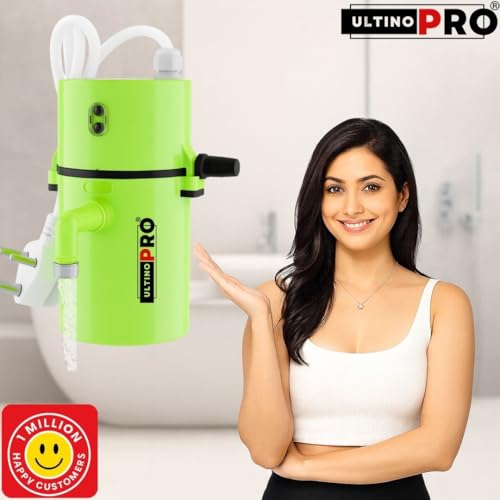 Image of Instant Water Geyser, 1 L Portable Water Heater /Water Geyser, Made Of First Class Abs Plastic 2.5Kw, Auto Cut Off Feature (Green)