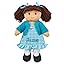 Dark Brown Hair | Blue Dress