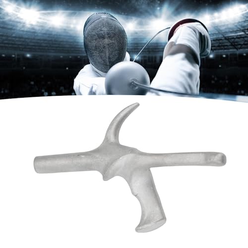 Luocute Fecht-Degen-Griff für die Rechte Hand von Erwachsenen, Multifunktionales Legierungsmaterial, Vielseitiges Design, Entwickelt für Zaunbedürfnisse, Einfache Installation