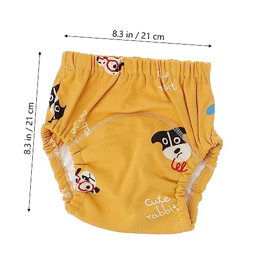 Fraldas Para Bebês 2 Peças Calças De Treinamento Para Crianças Fraldas Para Recém-Nascidos Lingerie