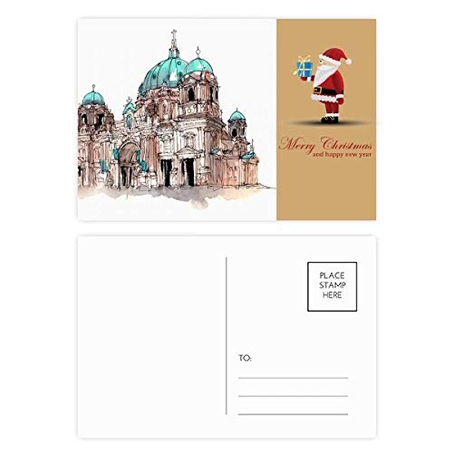 Cartes postales Berlin Noël souvenir d'Allemagne lot de 20 pour correspondances festives