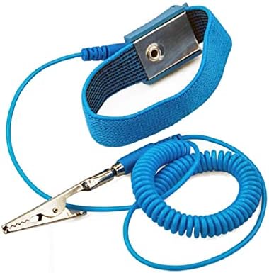 Anti-Static Metal Adjustable Wrist Strap Coated With Paint Ground...