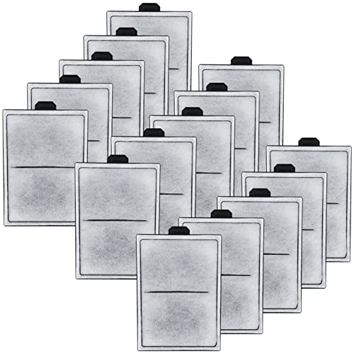 HiTauing 15 Packs PF-L Carbon Cartridges for PF20 PF30 PF40 and PF75 Power Filters