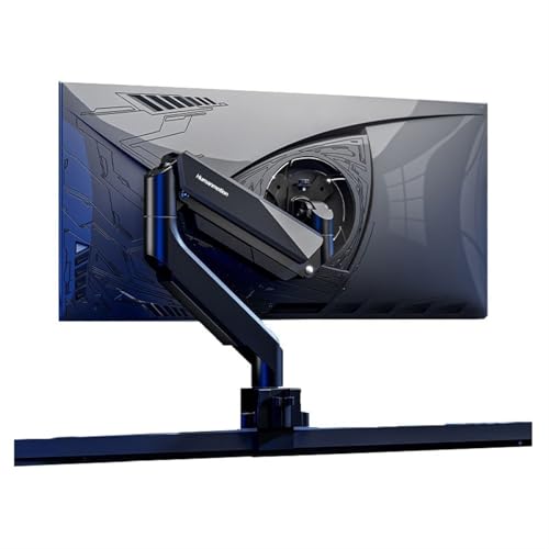 Soporte para monitor y brazo ergonómico de escritorio para teletrabajo en pantallas grandes