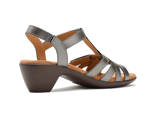 Easy Spirit Womens Claraa Pewter Leather 9 Medium by Easy Spirit - Used condition - Image 4