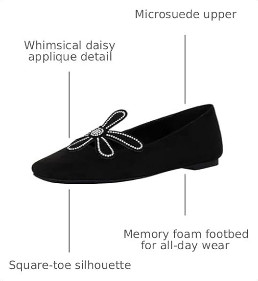 Katy Perry Women's Evie Daisy Flat Ballet