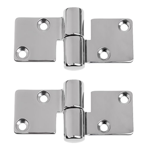 Preisvergleich Produktbild balikha 2 Stück Edelstahl Marine Aluminium Hebescharnier Rechts