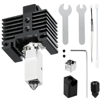 Kit Hotend actualizado para impresora 3D Bambu Lab X1/X1C, con bloque térmico de cobre chapado, disipador térmico de titanio, kit de boquilla de acero endurecido de 0,4 mm y bloque calefactor, Hotend | Ya disponible en tu tienda friki favorita! En mundofriki.es! Kit Hotend actualizado para impresora 3D Bambu Lab X1/X1C, con bloque térmico de cobre chapado, disipador térmico de titanio, kit de boquilla de acero endurecido de 0,4 mm y bloque calefactor, Hotend | Ya disponible en tu tienda friki favorita! En mundofriki.es!