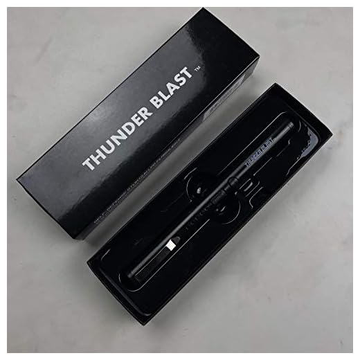 Thunder Blast OTH220 6.25" Tactical Pen HIGH Power STUN Gun TAZOR W/Micro USB Charger for SELF Defense USE ONLY.