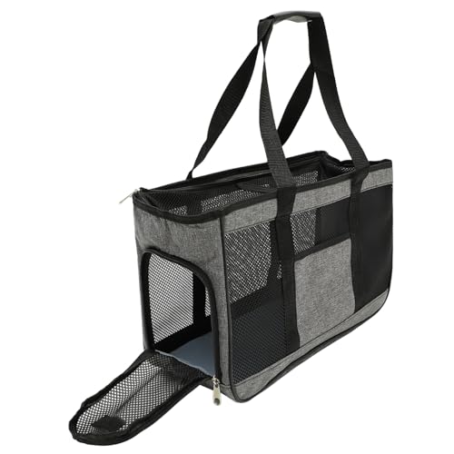 DIKACA 透気性メッシュ採用ペットキャリーバッグ 大型通気ネット 全方位エアサーキュレーション 耐久素材使用 持ち運び便利でペットに快