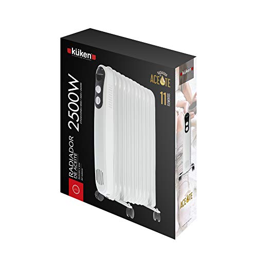 KUKEN radiador de Aceite Termico 11 Elementos 2500W - imagen 3