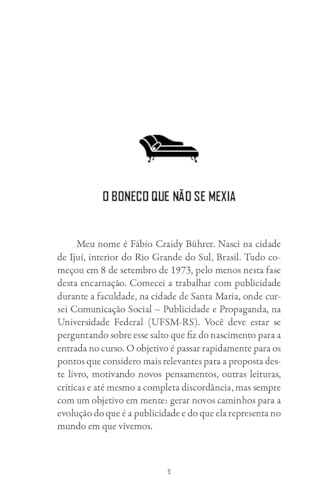 Eu, a publicidade e um divã