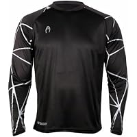 HO Soccer KONKISTA Black Camiseta de Portero, Unisex Adulto,