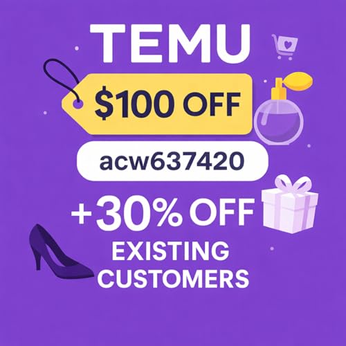 [Confirmed] Temu Coupon Code "$100 Off" {acw637420} for New & Existing User Titelbild