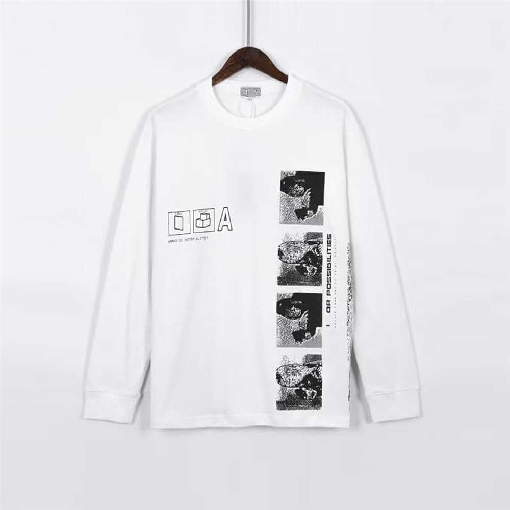 トップス CAV EMPT C.E LONG SLEEVES T-shirt L Long Sleeve CAV EMPT C.E Men Woman 1:1 T-Shirt Loose Cavempt