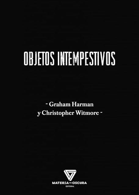 Portada de Objetos intempestivos