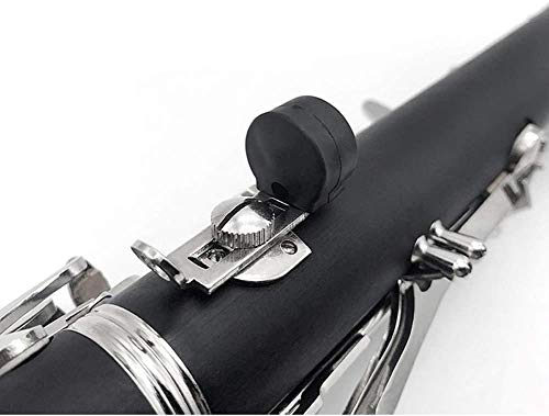 image for Jiayouy Adjustable Oboe & Clarinet Copper Thumb Finger Rest with 2pcs 