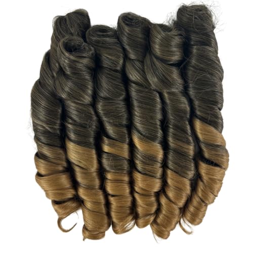 Cabelo Para Tranças Bouncy French Curl 70cm Pacote 480g Crochet Braid Ser Mulher Fibra Premium
