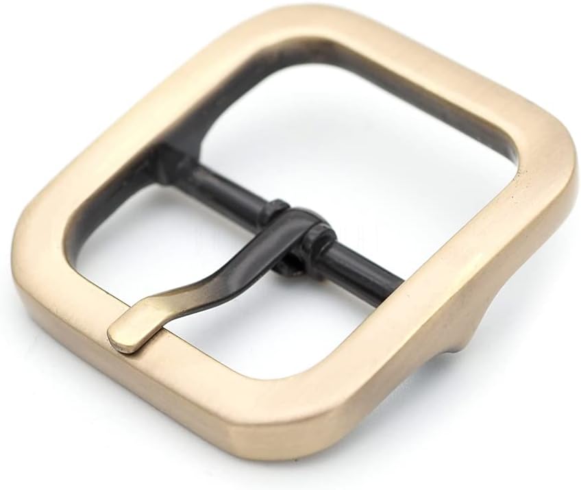 4pcs 1 Inch Single Prong Belt Buckle Square Center Bar Buckles Leather Craft Accessories D3140