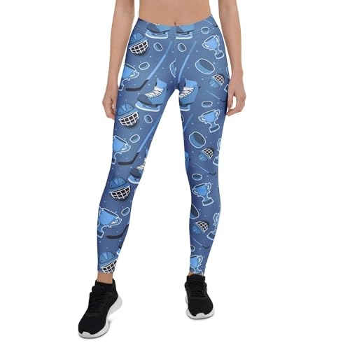 FIERCEPULSE Women’s Ice Hockey Leggings with Print