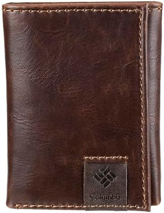 Columbia mens Rfid Blocking Lofton Trifold Security Wallet Wallet