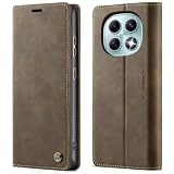 owlhold Coque Xiaomi Redmi Note 15 4G/5G Housse Antichoc en Cuir PU Premium Fentes Cartes Etui [Blocage du Signal RFID] Pochette de Portefeuille avec Fonction Support à Rabat   Café