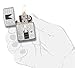 Zippo High Polish Chrome Spade Pocket Lighter, One Size (24196)