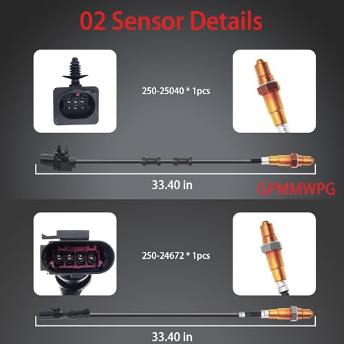 Sensor de Oxígeno O2 Pack x2 para Audi y más miniatura 3