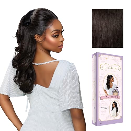 Sensationnel Glamora Lace Front Wig-Glam Unit 1, 2 DARKBROWN