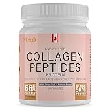 MetaLife Hydrolyzed Collagen Peptides Powder (Type 1 & 3) 567g (66 Servings) – Grass-Fed Bovine, Unflavored, Made in Canada, Supports Skin, Joints, Hair & Nails