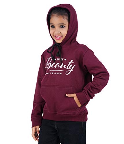 Image of FLEXIMAA Boy's & Girl's Hooded Neck Printed Full Sleeve Hoodies with Pocket