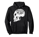 Thrasher Head T Shirt Skater Metal Skull