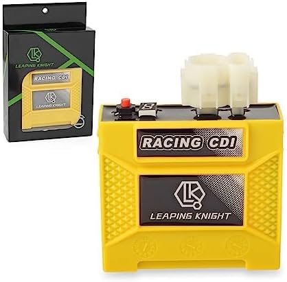 Caja CDI AC de 6 pines para GY6 50cc 125cc 150cc 250cc Scooter Moped ATV Moto | Digital con 9 curvas de encendido seleccionables