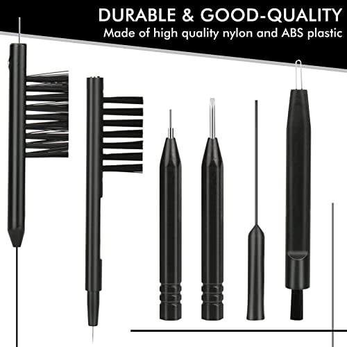9 Pieces Hearing Aid Amplifier Cleaning Tools, Hear Aid Brushes Earbuds Headphones Cleaner Brush Magnifier Kits #TOP1