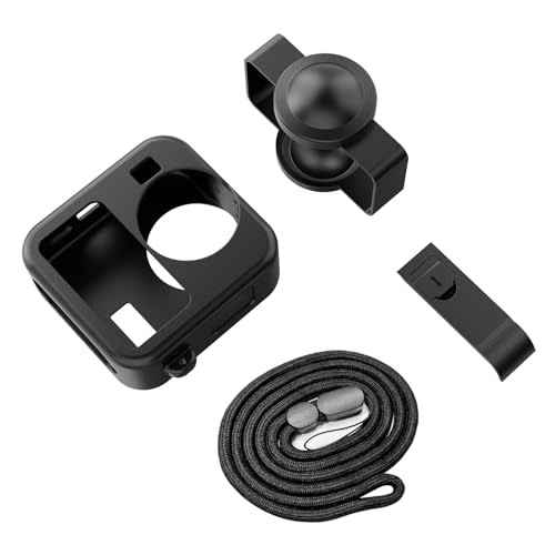 GoPro Max 2 360 2025�p�n�E�W���O�V�F���ی�V���R���P�[�W �����Y�L���b�v �����h�~�R�[�h �X�g���b�v�ی�O���b�v�P�[�X&�����Y�K�[�h�B