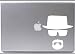 Breaking Bad Heisenberg Face 4" Die Cut White Vinyl Decal Sticker for Car Window Bumper Truck Laptop Ipad Notebook Computer Skateboard Motorcycle