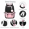 Anime Backpack for Girls, School Backpack with USB Port, Casual Daypack for Anime Lovers, Travel & Daily Use - Image 3
