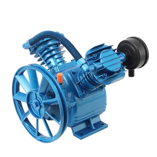 Lfhelper Air Compressor Pump Head, 3HP, Cast Iron Cylinder Pump Head, 8.8 CFM, 115 PSI, 1050 RPM, Air Compressor Heads with Low Noise, Fast Heat Dissipation