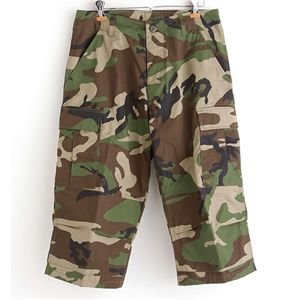 Amazon.co.jp: アメリカ軍 BDU クロップド カーゴパンツ 迷彩服 S