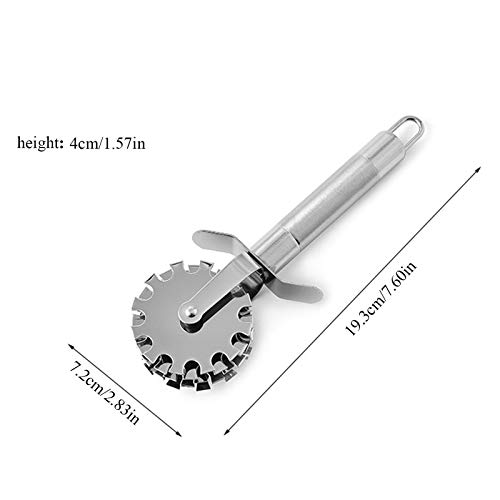 Wilsonzin Fleischklopfer Fleischroller Fleischstecher Fleischzartmacher Rostfreier Stahl Fleischstecher5 Runden Fleischrollen Zart Küchenwerkzeuge für Hühnchen Steak Tenderizer Nadeln Roller 2 Stück