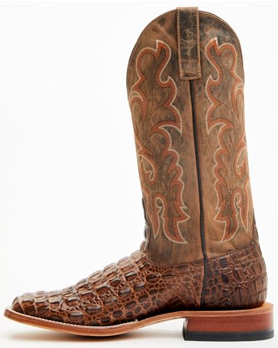 HORSE POWER Men's Nile Croc Western Boot Square Toe - HP1070 MOVE 8 EE US3