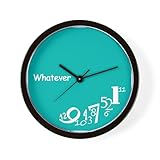 CafePress Whatever 10' Wall Clock for Livingroom, Kitchen, or Office
