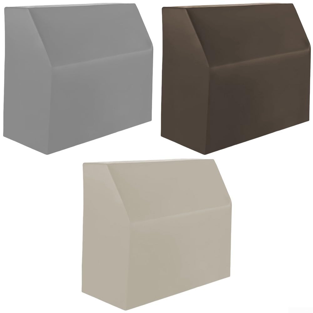 Copertura impermeabile e antipolvere per pianoforti verticali, realizzata con tessuto Oxford rivestito in argento per prevenire danni da sole e umidità, con coulisse regolabile (metri bianchi)